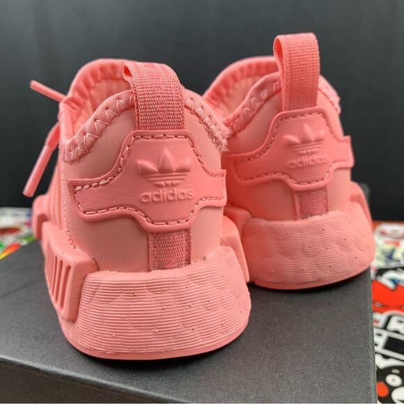 Adidas NMD R1 All Pink Size 5K - Picture 9 of 14